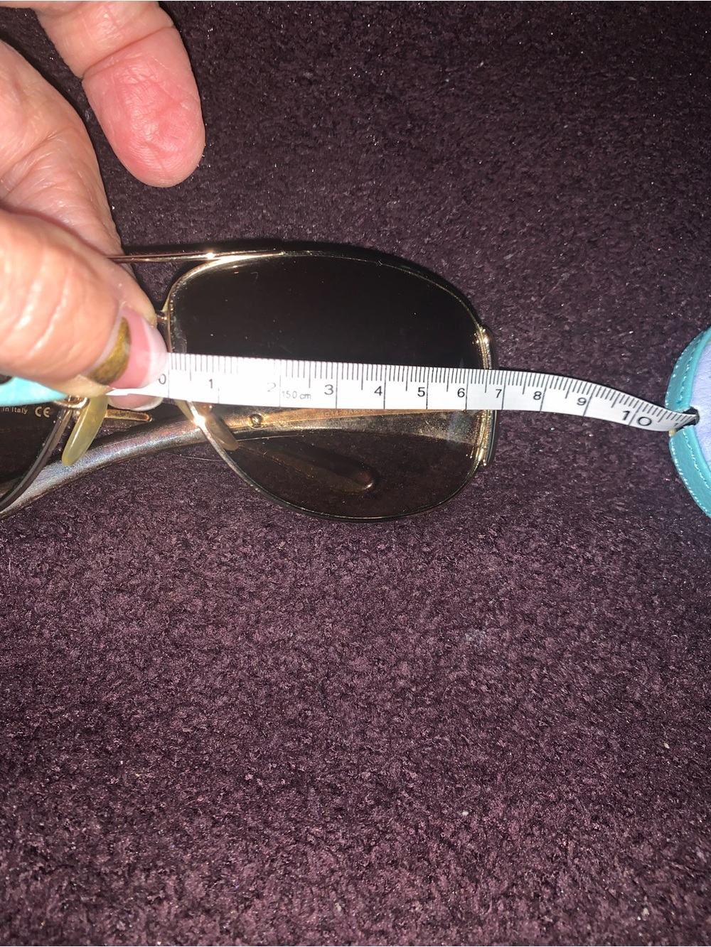 Prada Amber ( lens) Sunglasses w/ case 🌺 - Picture 3 of 13